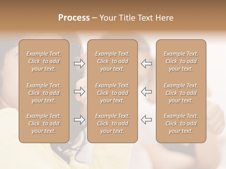 Smart Smile Caucasian PowerPoint Template
