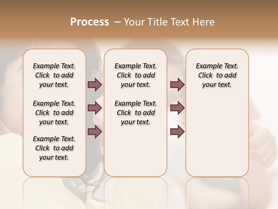 Smart Smile Caucasian PowerPoint Template
