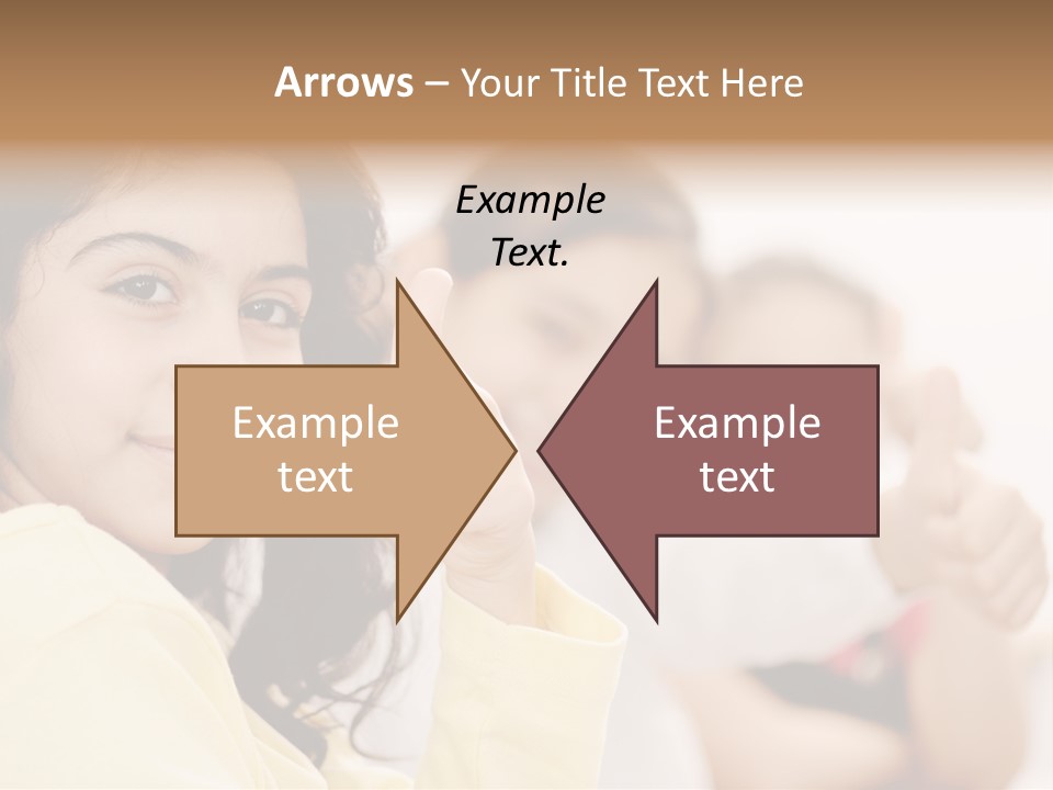 Smart Smile Caucasian PowerPoint Template