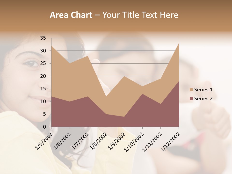 Smart Smile Caucasian PowerPoint Template