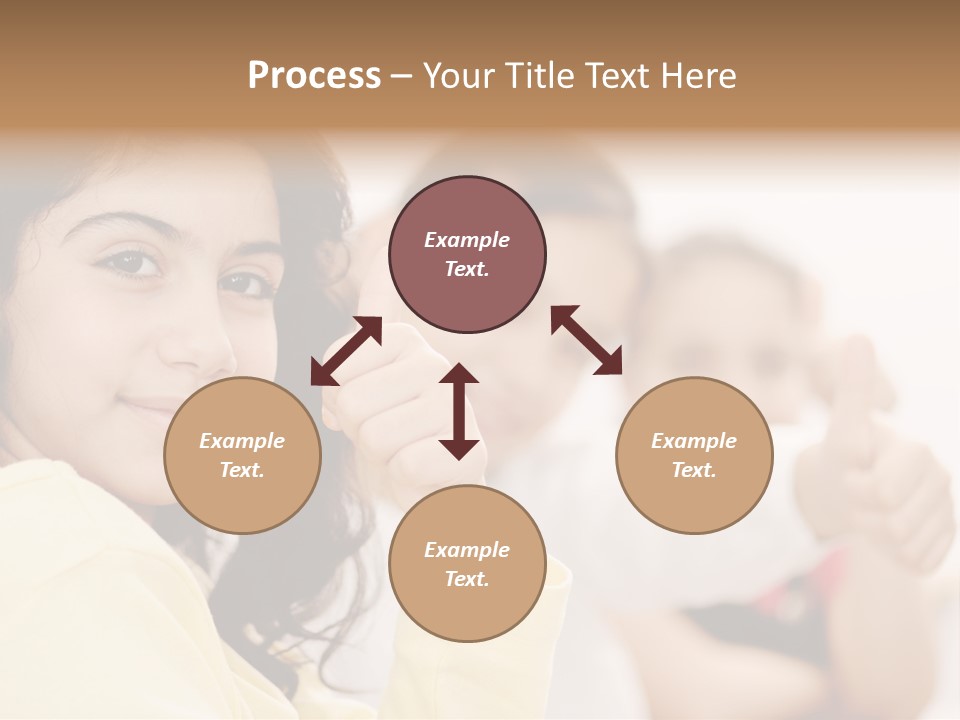 Smart Smile Caucasian PowerPoint Template