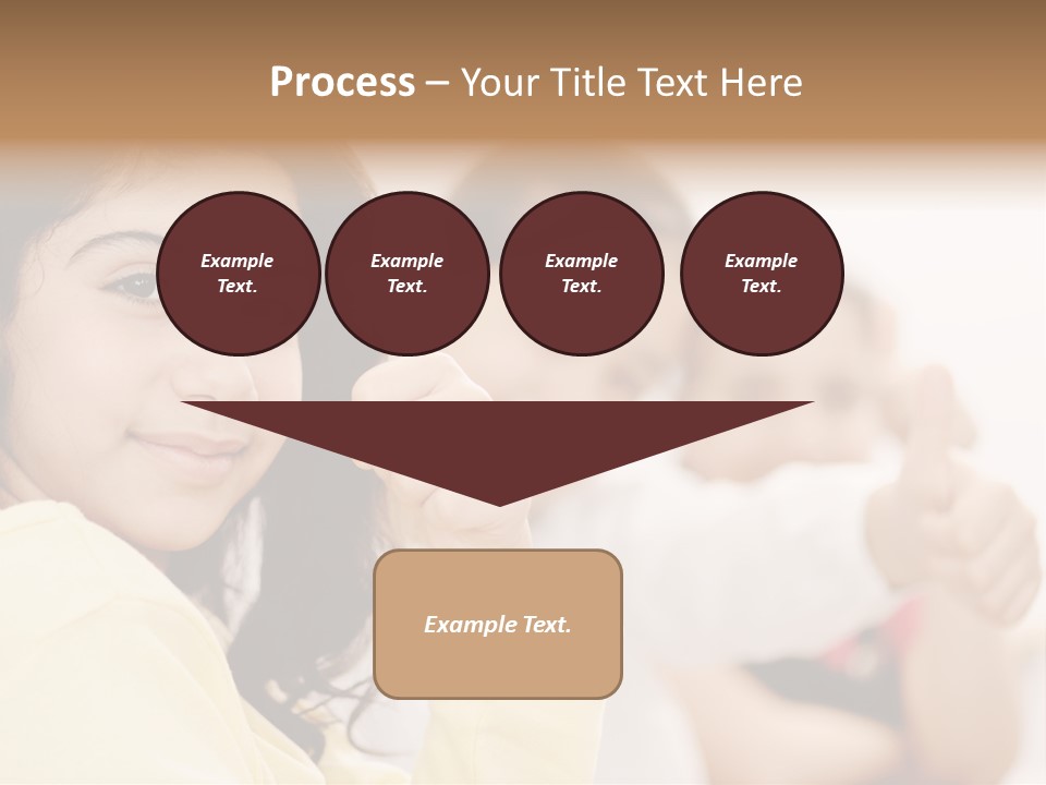 Smart Smile Caucasian PowerPoint Template