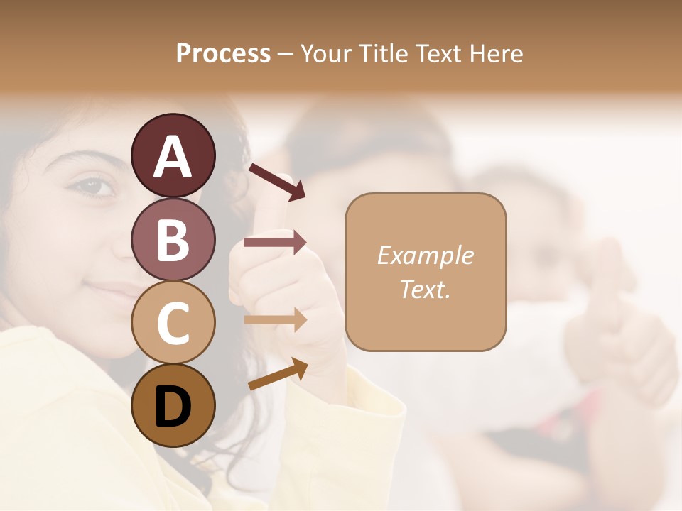 Smart Smile Caucasian PowerPoint Template