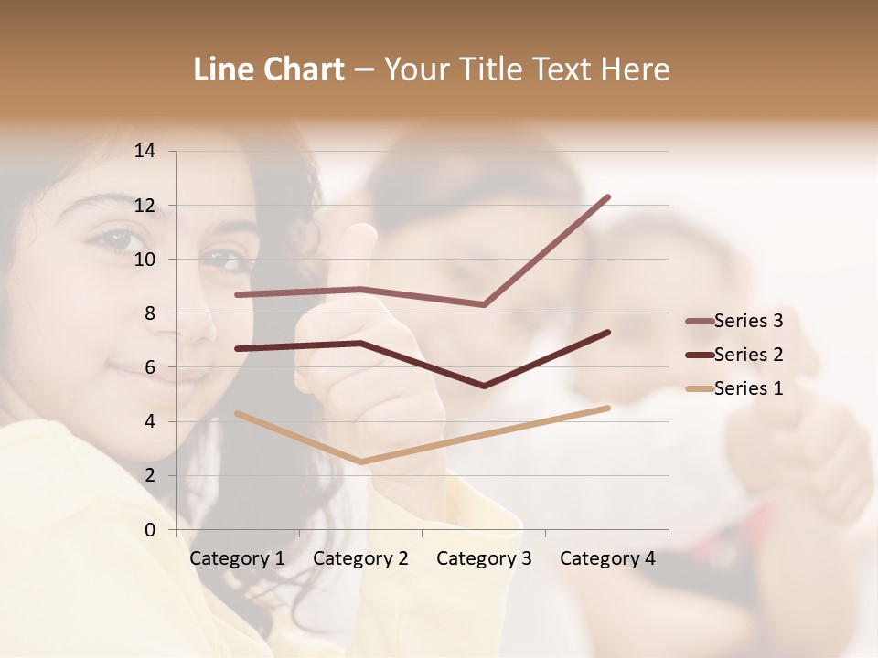 Smart Smile Caucasian PowerPoint Template