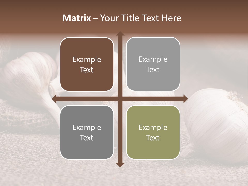 Healthy Bulb Bag PowerPoint Template