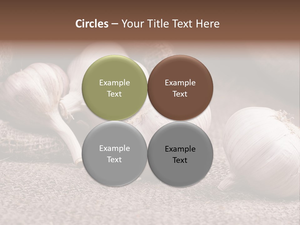 Healthy Bulb Bag PowerPoint Template