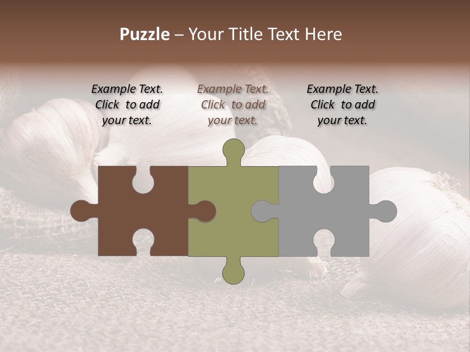 Healthy Bulb Bag PowerPoint Template