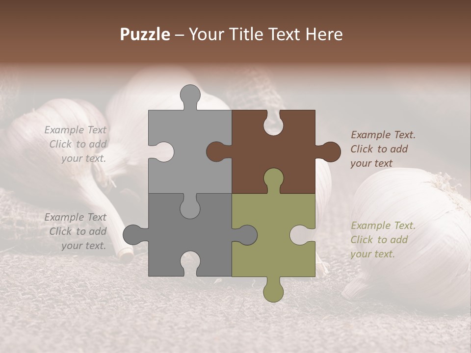 Healthy Bulb Bag PowerPoint Template