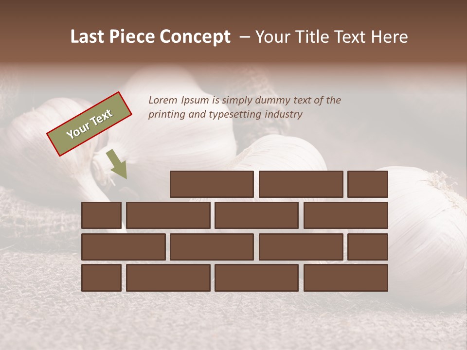 Healthy Bulb Bag PowerPoint Template