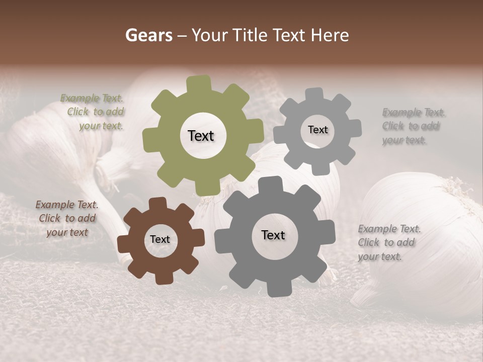 Healthy Bulb Bag PowerPoint Template