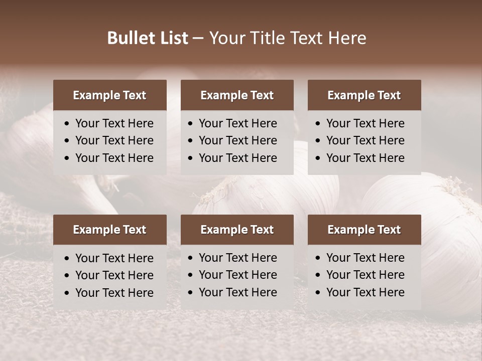 Healthy Bulb Bag PowerPoint Template