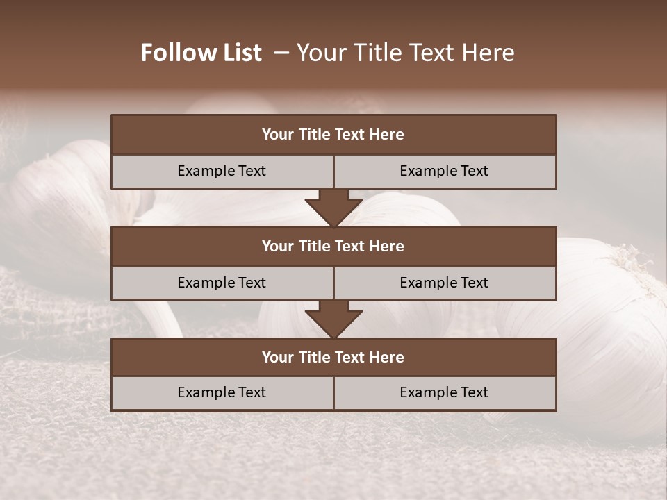 Healthy Bulb Bag PowerPoint Template