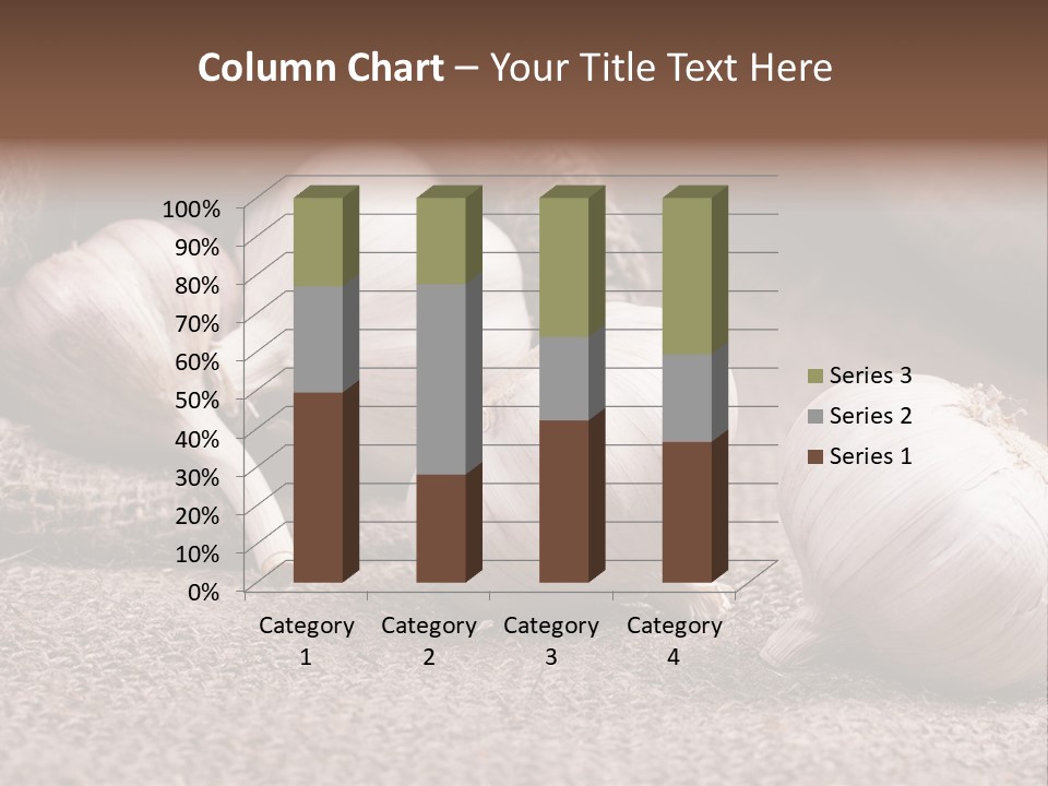 Healthy Bulb Bag PowerPoint Template