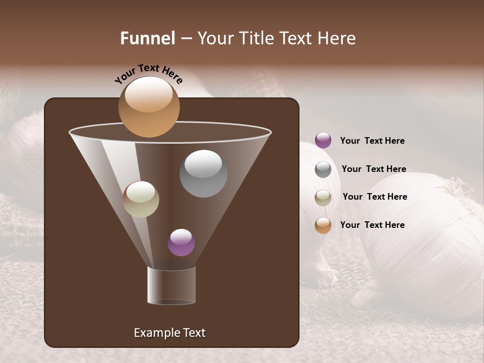 Healthy Bulb Bag PowerPoint Template