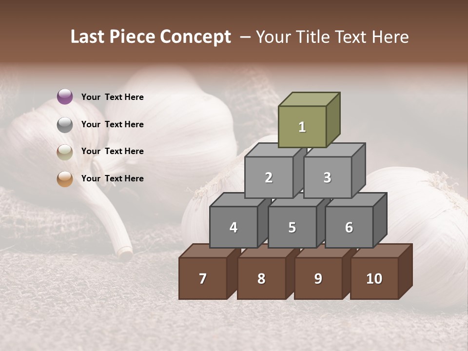 Healthy Bulb Bag PowerPoint Template