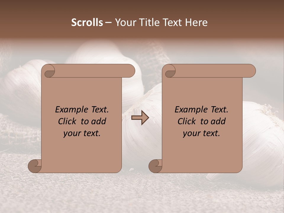 Healthy Bulb Bag PowerPoint Template