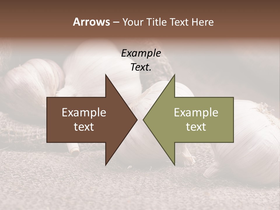 Healthy Bulb Bag PowerPoint Template