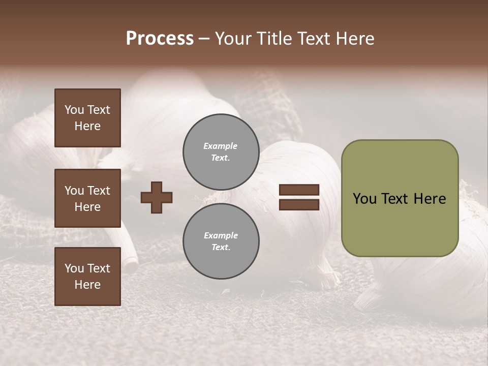 Healthy Bulb Bag PowerPoint Template