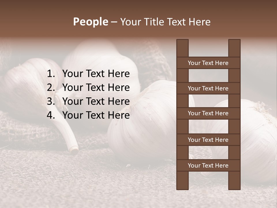 Healthy Bulb Bag PowerPoint Template