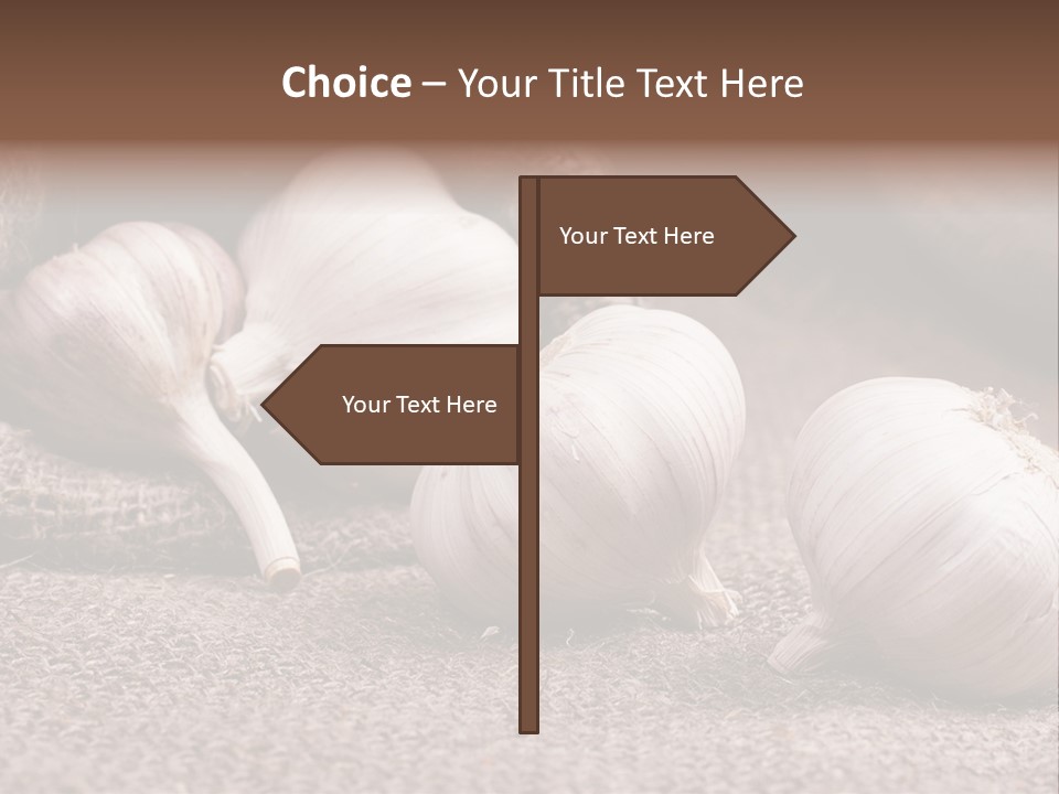 Healthy Bulb Bag PowerPoint Template