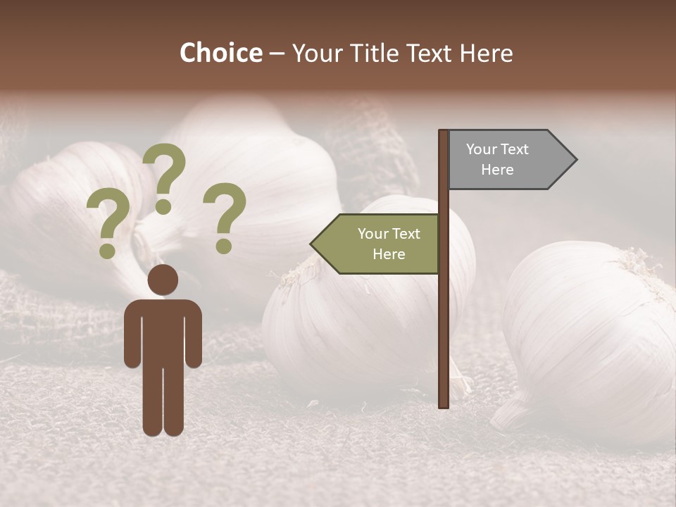 Healthy Bulb Bag PowerPoint Template