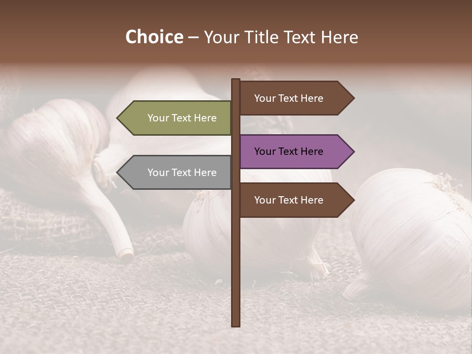 Healthy Bulb Bag PowerPoint Template