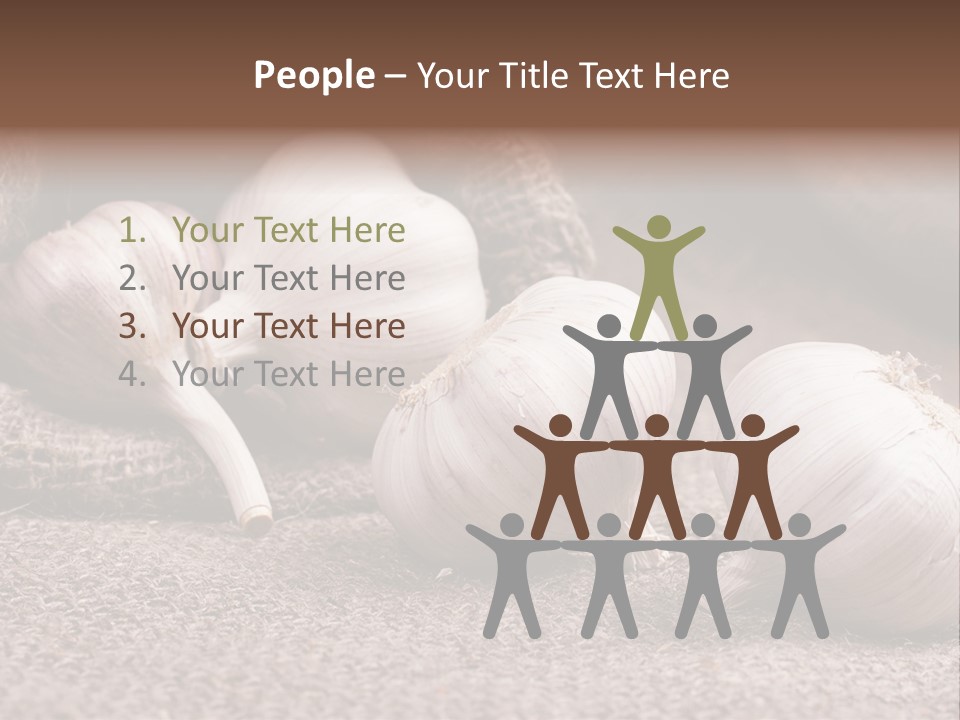 Healthy Bulb Bag PowerPoint Template