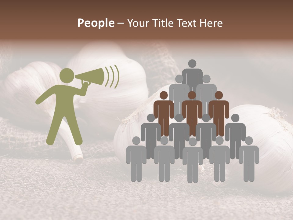 Healthy Bulb Bag PowerPoint Template