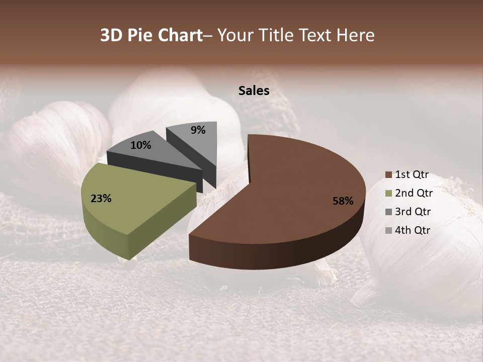 Healthy Bulb Bag PowerPoint Template