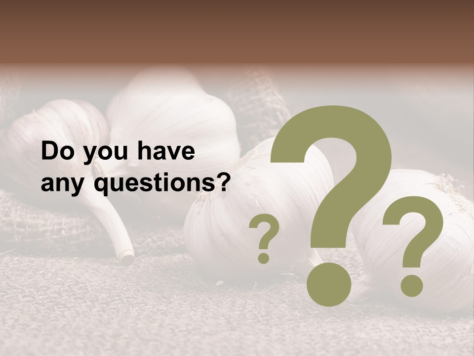 Healthy Bulb Bag PowerPoint Template