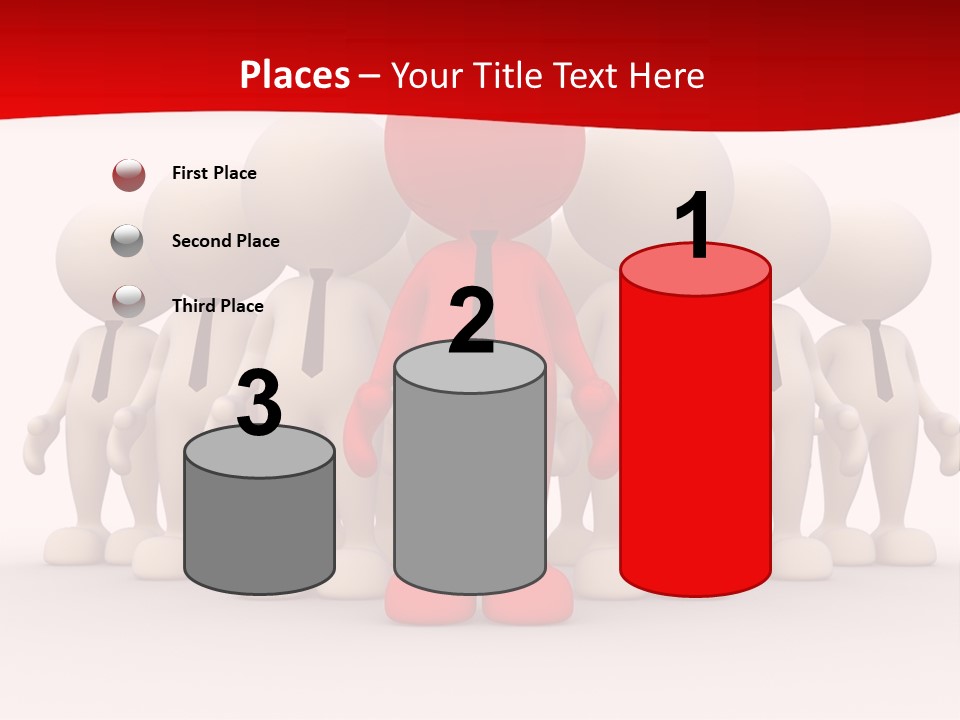 Development White Manager PowerPoint Template