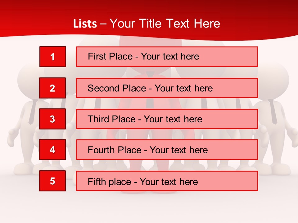 Development White Manager PowerPoint Template