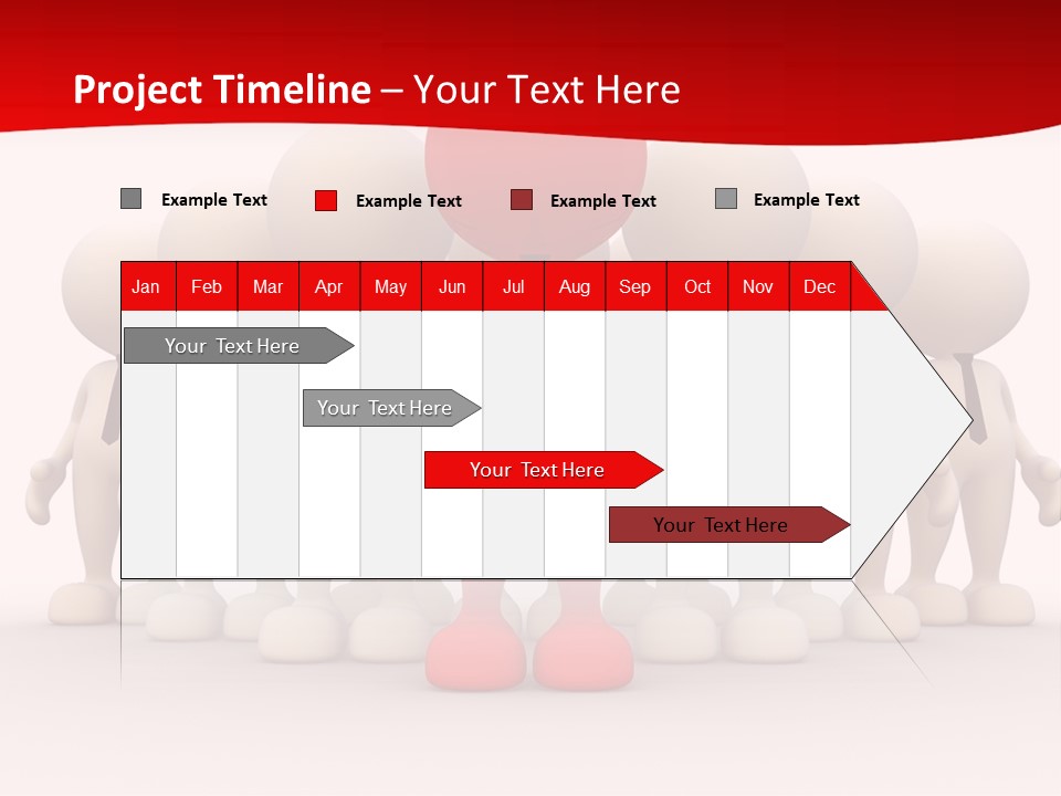Development White Manager PowerPoint Template
