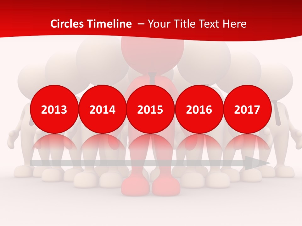 Development White Manager PowerPoint Template