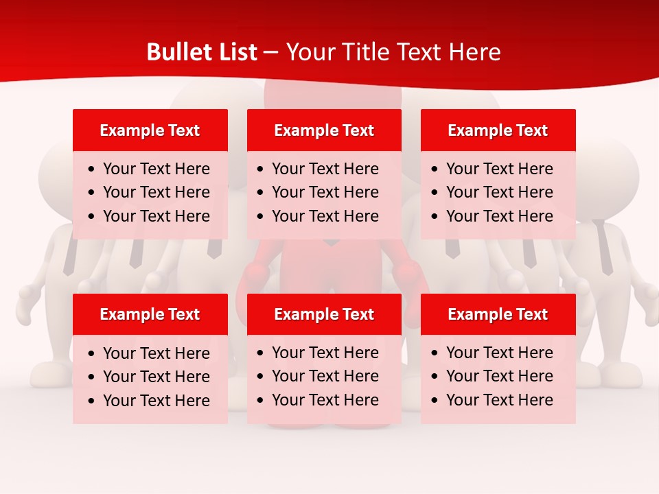 Development White Manager PowerPoint Template