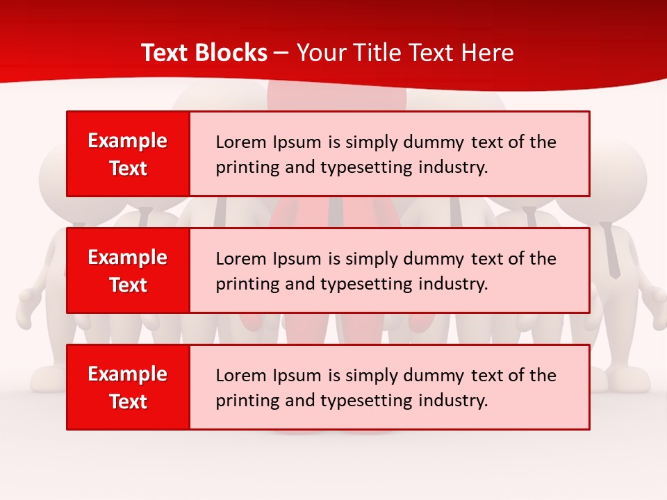 Development White Manager PowerPoint Template
