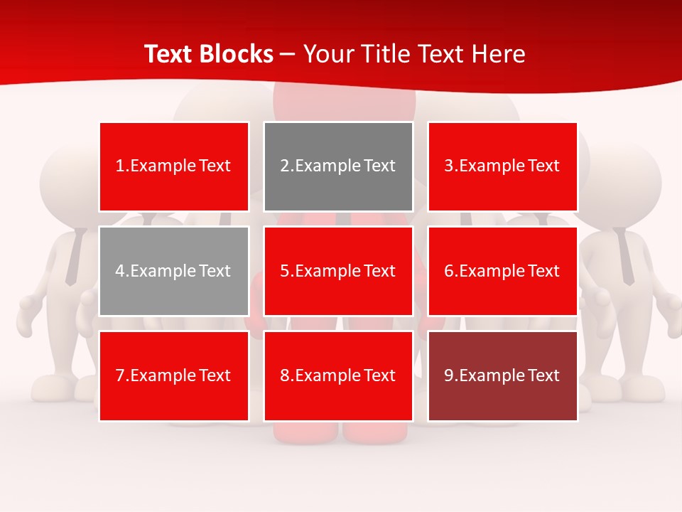 Development White Manager PowerPoint Template