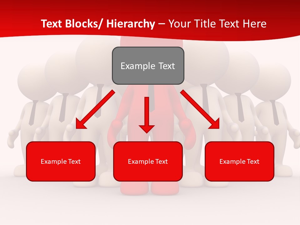 Development White Manager PowerPoint Template