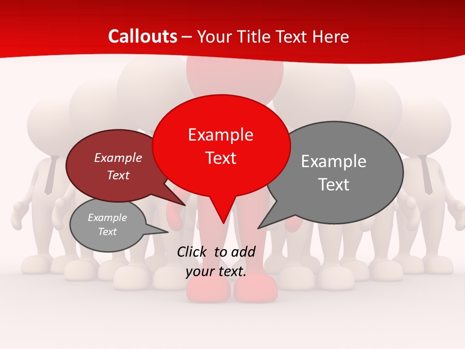 Development White Manager PowerPoint Template