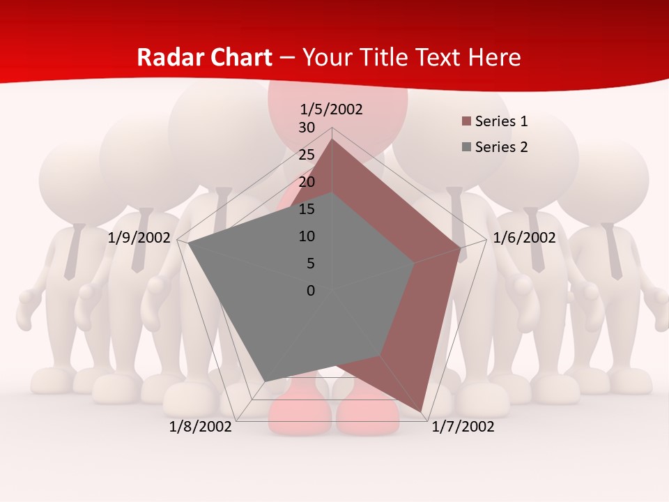 Development White Manager PowerPoint Template