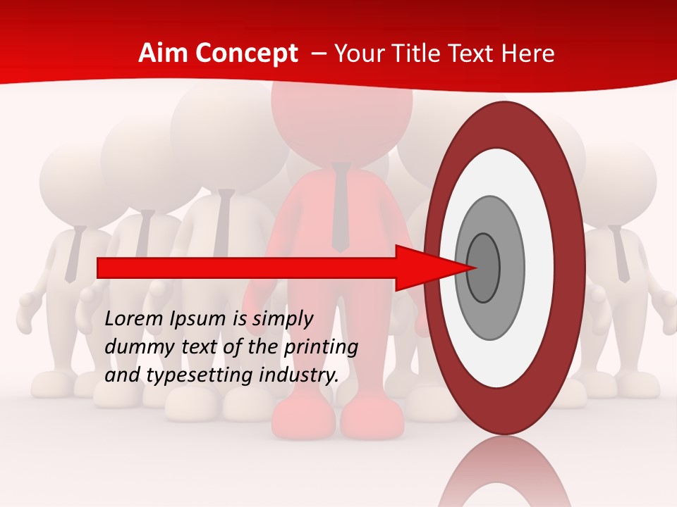 Development White Manager PowerPoint Template