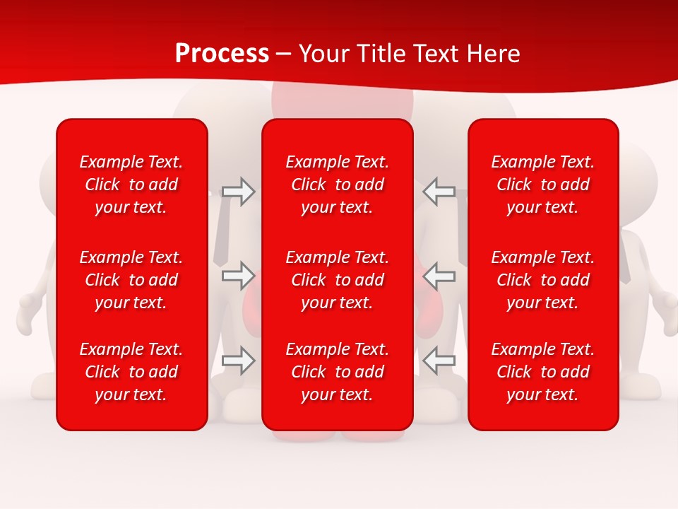 Development White Manager PowerPoint Template