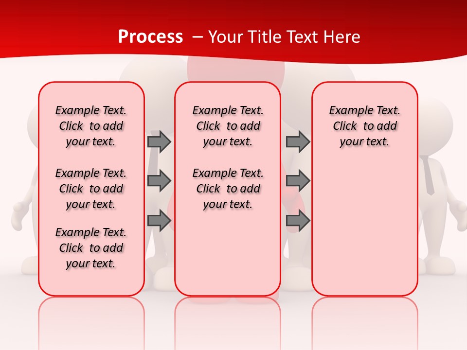 Development White Manager PowerPoint Template
