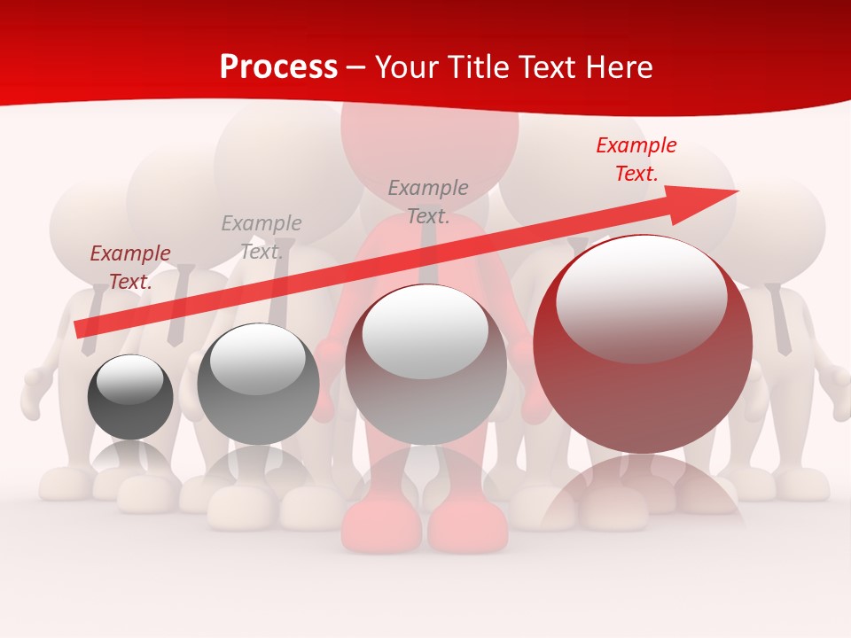 Development White Manager PowerPoint Template