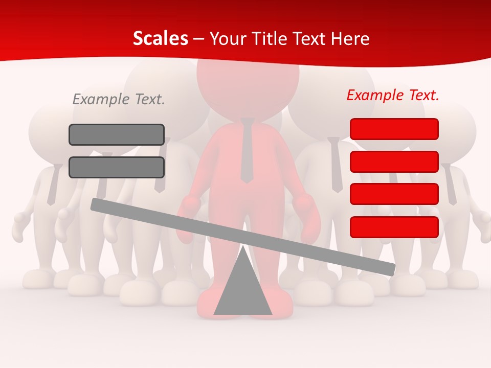Development White Manager PowerPoint Template