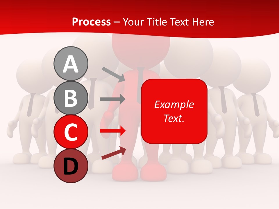 Development White Manager PowerPoint Template