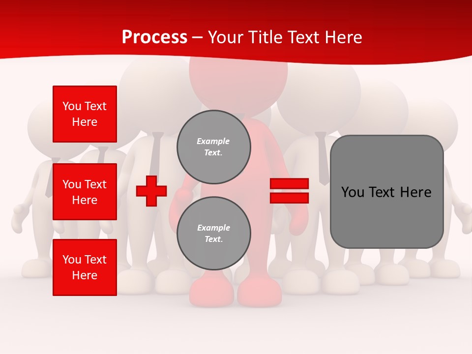 Development White Manager PowerPoint Template