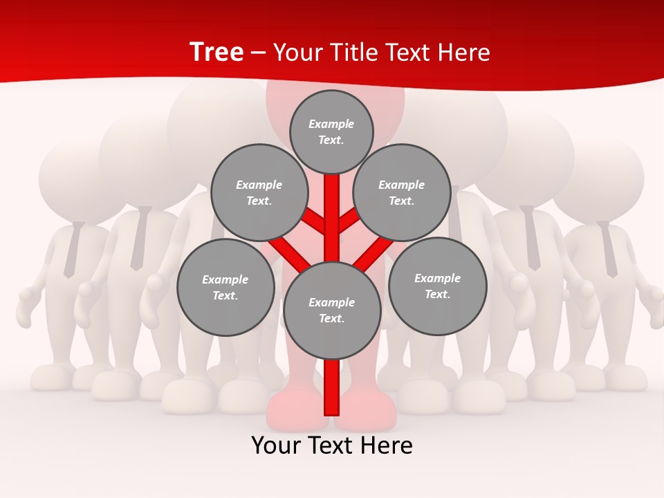 Development White Manager PowerPoint Template