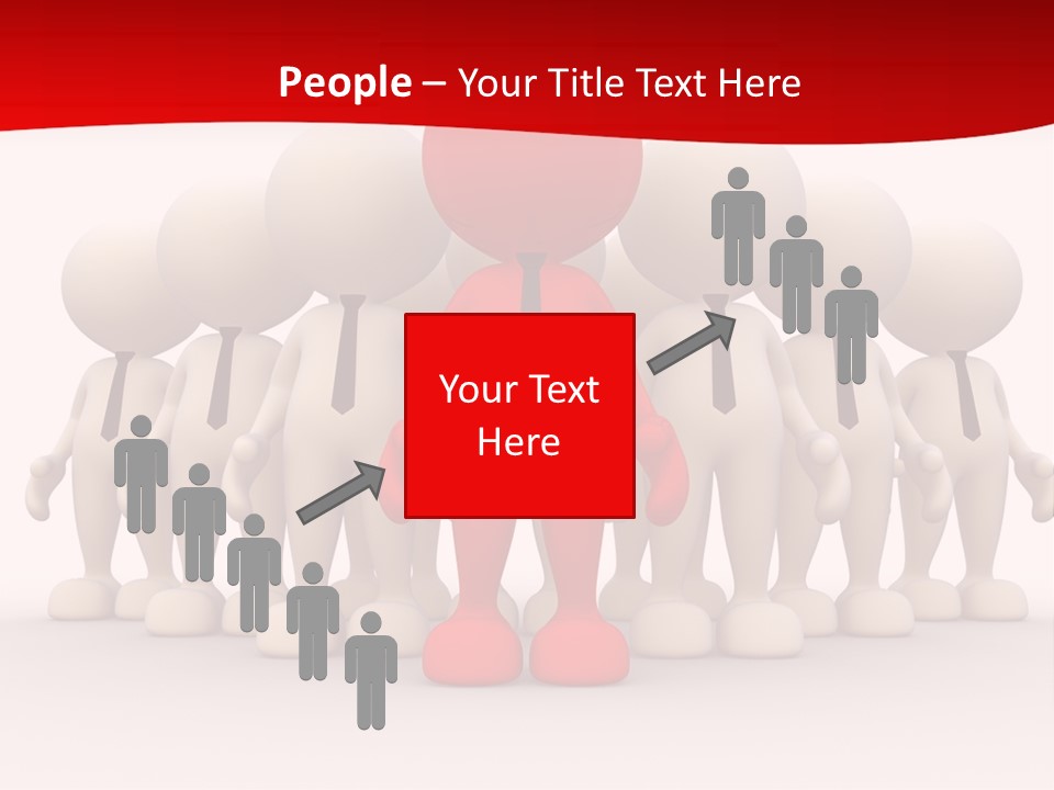 Development White Manager PowerPoint Template