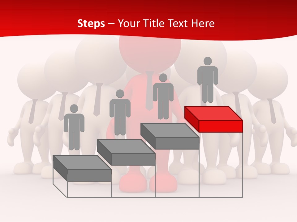 Development White Manager PowerPoint Template